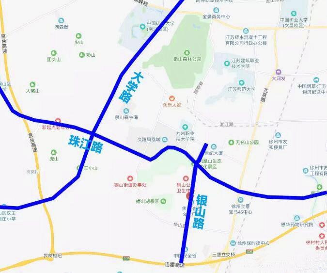 徐州限行路段最新通告更新