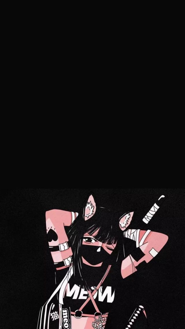 动漫黑色——小巷中的神秘宝藏探索