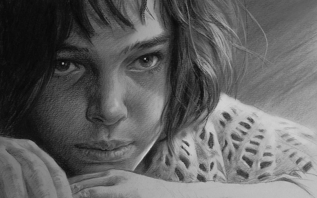 素描少女电影，绘梦青春时光